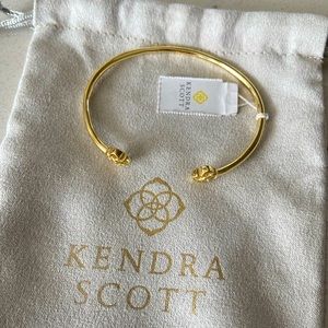 Kendra Scott Rue gold cuff bracelet